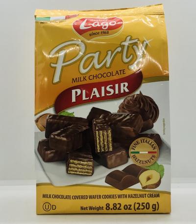 Gastone Lago Party Milk Chocolate Plaisir 250g.