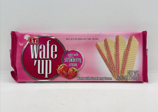 Eti Wafe Up Wafer W Strawbery Cream 142g.