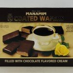 Manamim Coated Wafers Filled W Chocolate Flavored Cream 400g