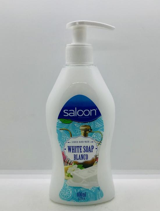 Saloon White Soap Blanco Liquid Hand Wash 400ml