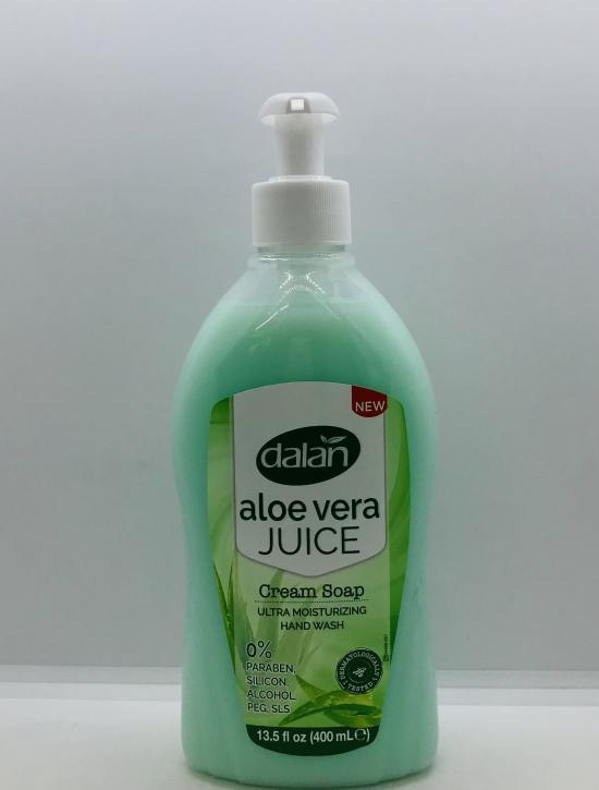 Dalan Aloe Vera Juice Cream Soap Hand Wash 400ml