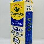 Friendship cultured Buttermilk Quart gallon