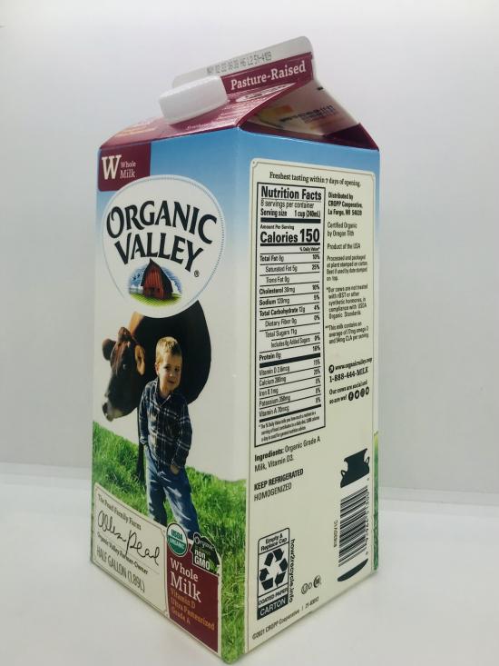 Organic Valley Whole Milk