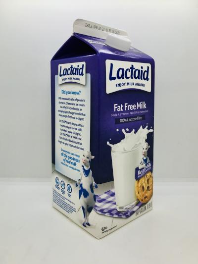 Lactaid Fat free Milk 1/2Gal