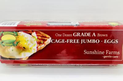 Sunshine farms Cage Free Jumbo 12 Eggs