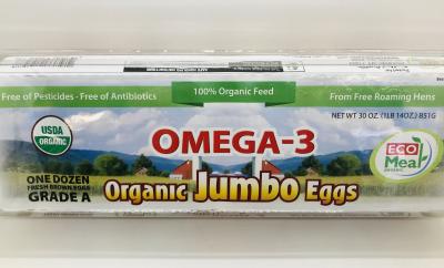 Ecomeal Organic Jumbo 12 Eggs