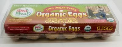 Ecomeal Organic 12 Eggs Large