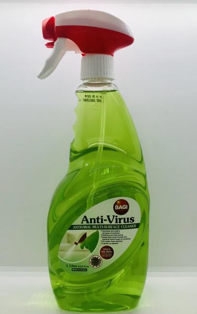 Bagi Anti Virus Antiviral Multi-Surface Cleaner 1L