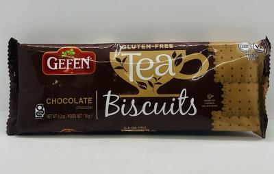 Gefen Tea Biscuits Chocolate 119g.