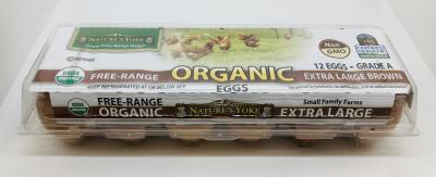 Nature's Yoke Organic 12 Eggs extra large