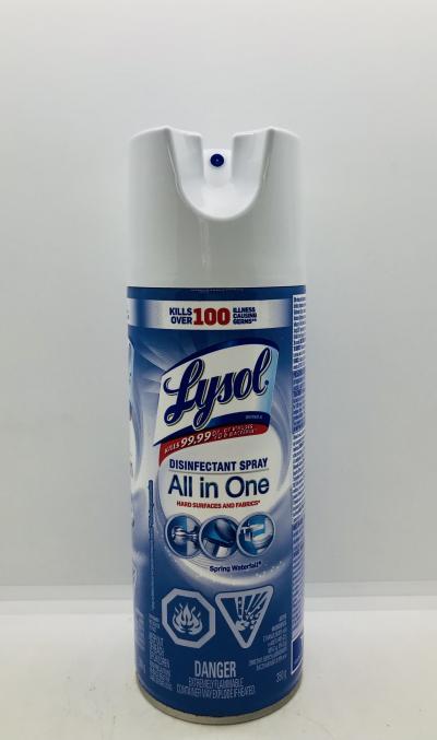 Lysol Disinfectant Spray All in One Spring Waterfall 350g