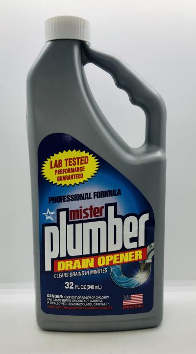 Mister Plumber Drain Opener Cleans Drains in Minutes 946ml