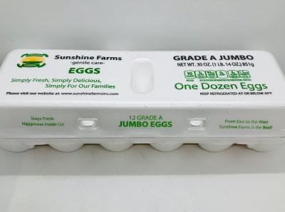 Sunshine Farms 12 Eggs Jumbo