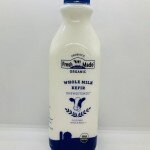 Fresh made kefir Organic whole milk unsweetened