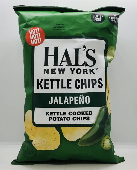 Hal's New York Kettle Chips 141g.