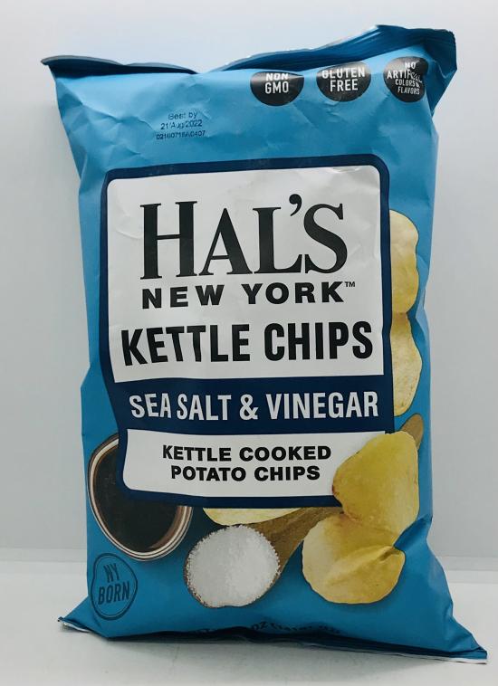 Hal's New York Kettle Chips 141g.