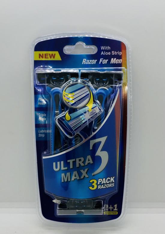 Ultra Max 3 (3 Pack Razors)