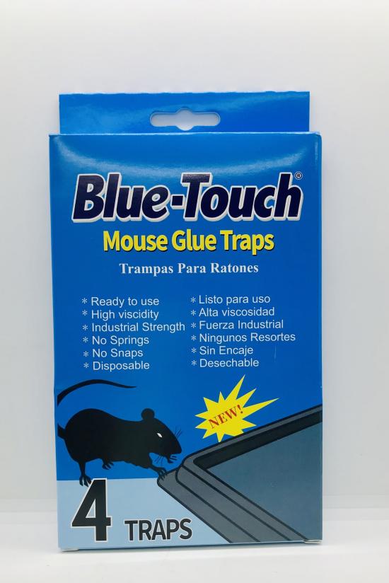 Blue-Touch Mouse Glue Traps 4 Traps