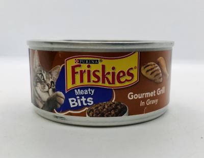 Friskies Meaty Bits Gourmet Grill in Gravy 156g