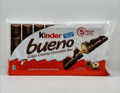 Kinder Bueno Crispy Creamy Chocolate Bar 215g.