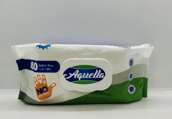 Aquella Antibacterial Wet Wipes 80pcs