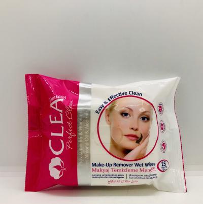 Clea Makeup Remover Wet Wipes 25pcs