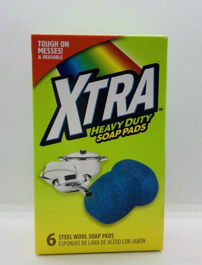 Xtra Heavy Duty Soap Pads 6pads