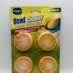 Bowl Cleaner Lemon Bubble Toilet 4Pack