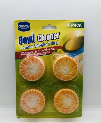 Bowl Cleaner Lemon Bubble Toilet 4Pack