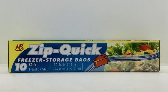 Zip Quick Freezer - Storage Bags  10 Bags