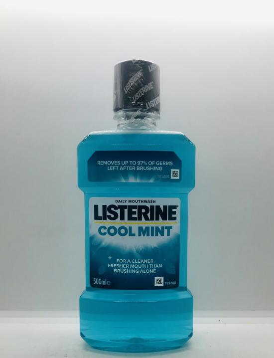 Listerine Cool Mint Daily Mouthwash 500ml