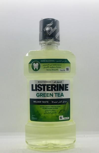 Listerine Green Tea Mouthwash Milder Taste 500ml