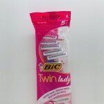 Bic Twin Lady 5Pcs