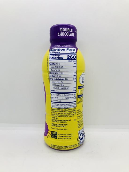 Nesquik dooble chocolate Protein Milk (414mL)