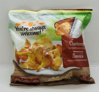 You're Always Welcome Chanterelle Mushrooms Quick Frozen 300g