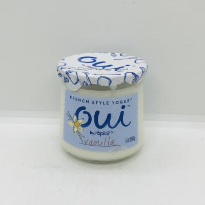 OUI by Yoplait vanilla yogurt 5 OZ