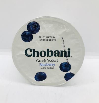 Chobani Greek Yogurt Blueberry 150g.