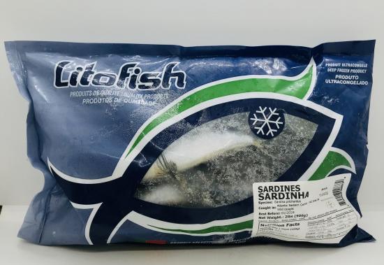 Lito Fish Sardines Keep Frozen 906g