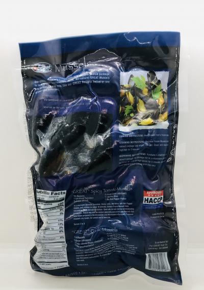 The Great Fish CO  Mussels Keep Frozen 454g