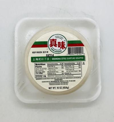 Dumpling Wrapper Shanghai Style 454g.