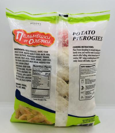 Pelmeshki ot Olejki  Potato Pierogies Keep Frozen 907g