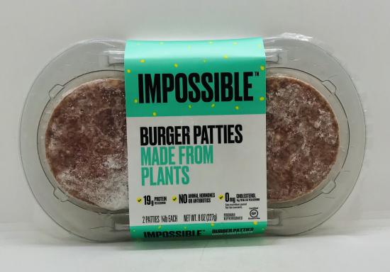 Impossible Burger Patties 227g.