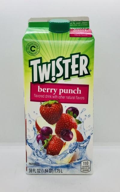 Twister berry punch 1.75L