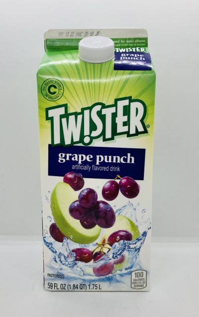 Twister grape punch 1.75L