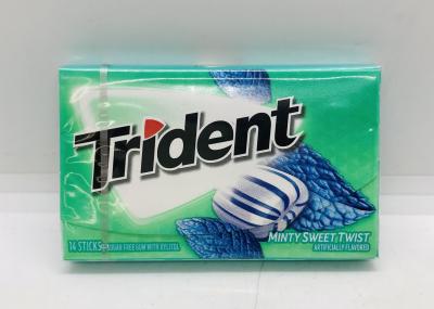 Trident Minty Sweet Twist Gum 14 sticks