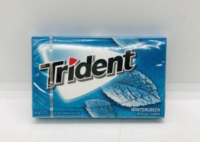 Trident Wintergreen Gum 14 sticks