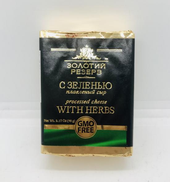 Processed Cheese with Herbs 90g.