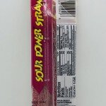 Dorval Candy Straws Wild Cherry 50g.