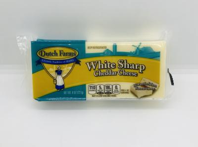 Dutch Farms White Sharp chessar cheese 227g.