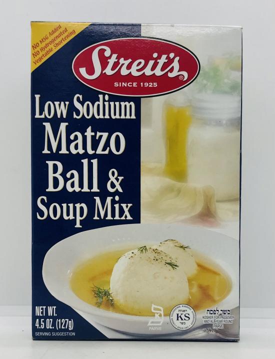 Streits Low Sodium Matzo Ball & Soup Mix 127g.